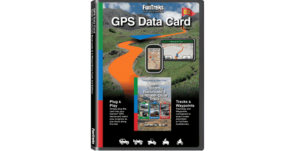 GPS Data Card Guide to California Backroads & 4-Wheel-Drive Trails